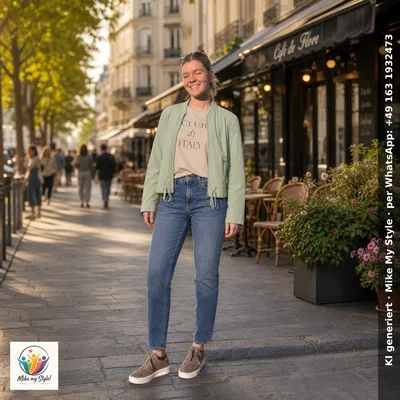 Straßenbummel in Paris mit Produkten von Street One für Hannah