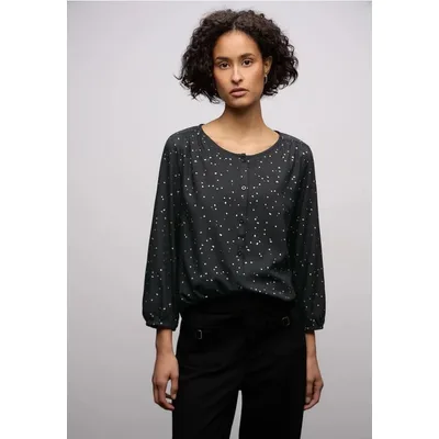 Street One Bluse mit Folienprint