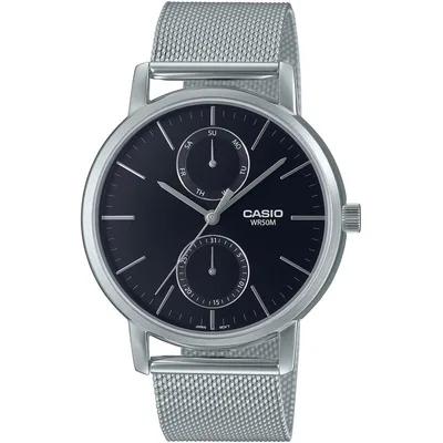 Casio Casio Collection Herren Silberne Uhr MTP-B310M-1AVEF