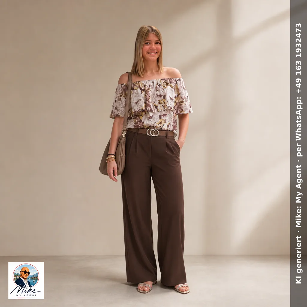 Romantic Bloom: Bluse mit floralen Stickereien