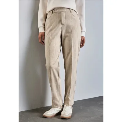 Street One Chino mit Knopfdetail