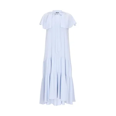 Dreimaster Kleid Frauen hellblau