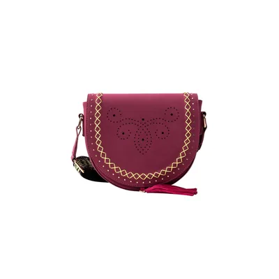 IZIA Umhängetasche Damen Fuchsie