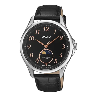 Casio Casio Collection Herren Schwarz Uhr MTP-M110L-1AVER