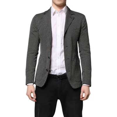 Bedruckter Blazer im klassischen Schnitt