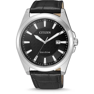 Citizen Herren Schwarz Uhr BM7108-14E