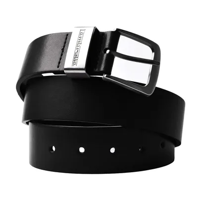Lambretta - Gürtel, Mit Leder gefüttert (Schwarz)