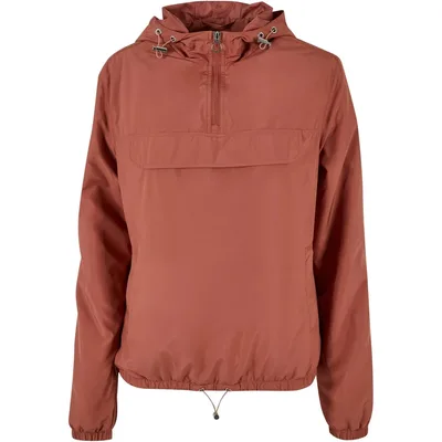 Urban Classics - Windjacke Zum Überziehen für Damen (Terrakotta)