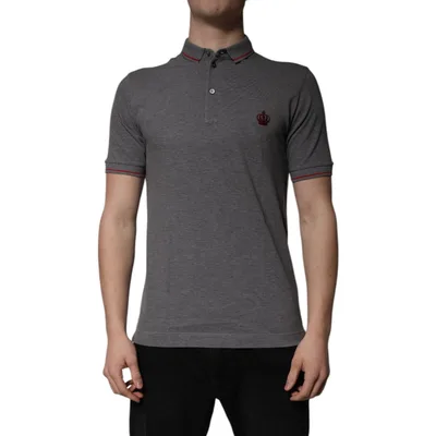 Kreuzstickerei Polo-Shirt