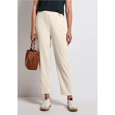 Street One Chino mit Knopfdetail