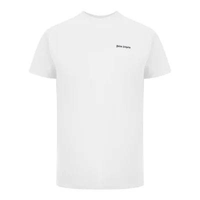Kurzarm dehnbares T-Shirt in Weiß