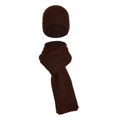 Set Aus Schal Und Mütze Set Aus Schal Und Mütze