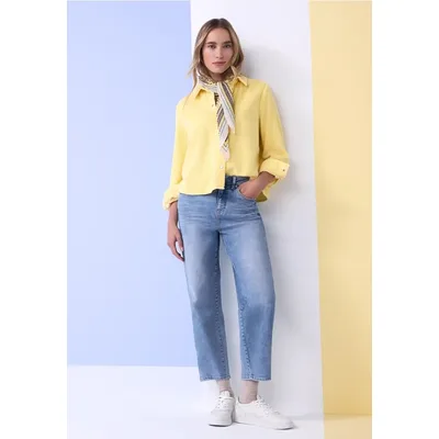 Street One Barrel Leg Jeans