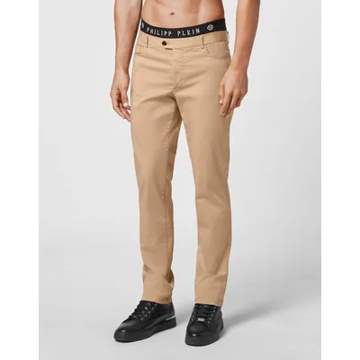 Chino Hose Iconic Plein