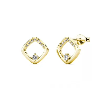 Adelise Ohrringe - Gold und Kristall