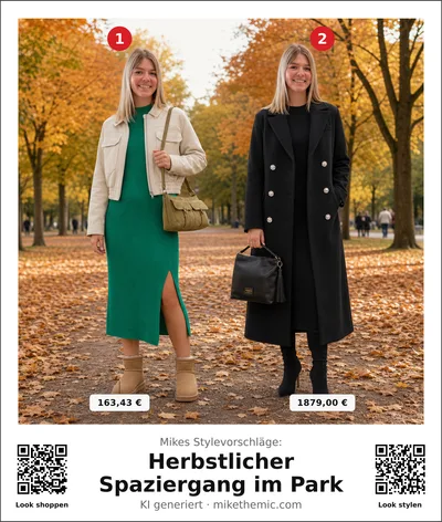 Schick in Strick: Strickkleid mit Stiefeletten