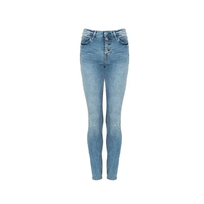 Guess Jeans Skinny Damen blau