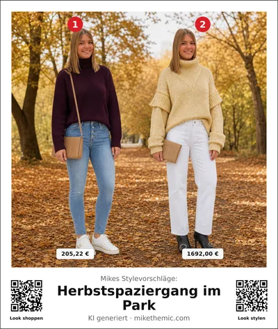 Strick-Ensemble: Rollkragenpullover mit Strickrock