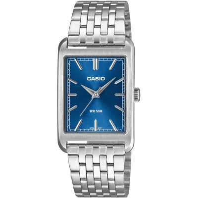 Casio Casio Collection Herren Silberarmbanduhr MTP-B215D-2AVER