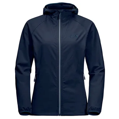 Jack Wolfskin New Softshell Womens Navy Jacke
