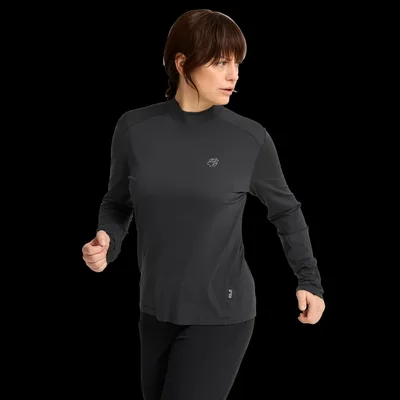 Jack Wolfskin Wool Ls T-shirt Women Longsleeve Shirt aus Wolle Damen S grey