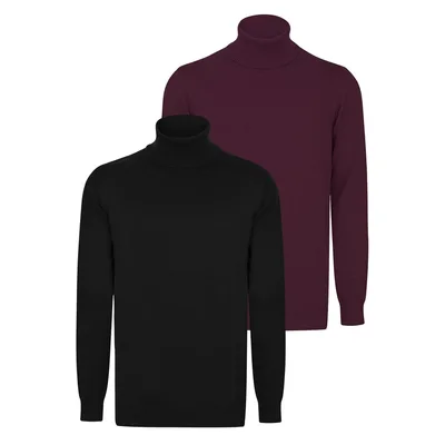 Pullover Rollkragenpullover 2Er-Pack
