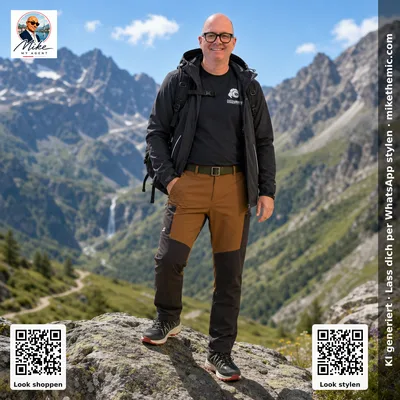 Brand Day: Jack Wolfskin Softshell-Jacke mit Trekkinghose