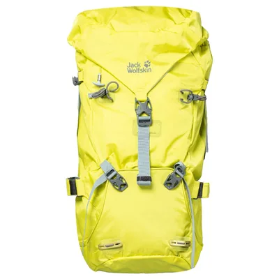 Jack Wolfskin 32L Mountaineer Gelber Rucksack