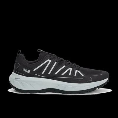 Jack Wolfskin Wild Hike Low Men Leichte Wanderschuhe Low-Cut mit Grip Herren 44.5 miscellaneous,black