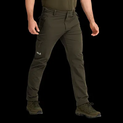 Jack Wolfskin Activate Flex Pants Men Atmungsaktive Wanderhose Herren 56 green