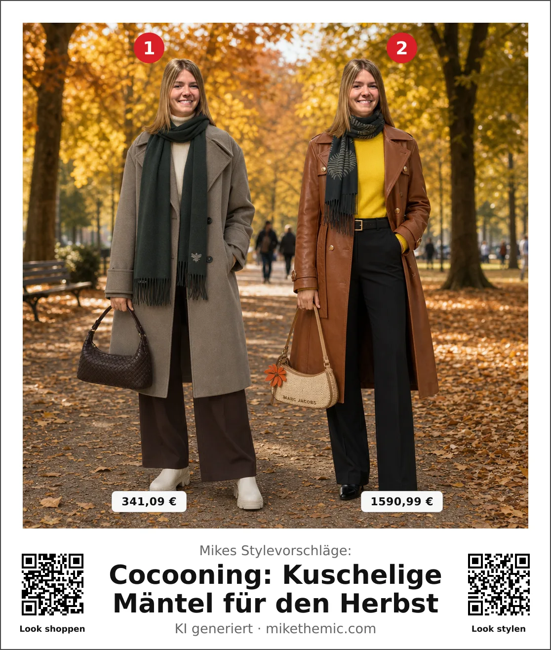 Cocooning: Kuschelige Mäntel für den Herbst