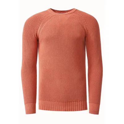 Verwaschener Strick Pullover im Vintage Look