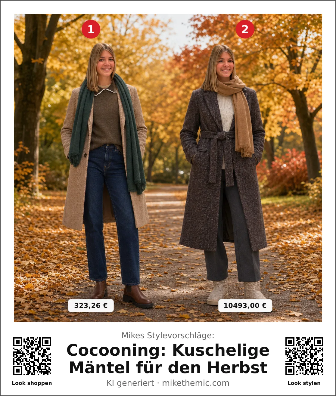 Cocooning: Kuschelige Mäntel für den Herbst