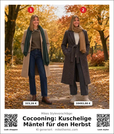 Cocooning: Kuschelige Mäntel für den Herbst