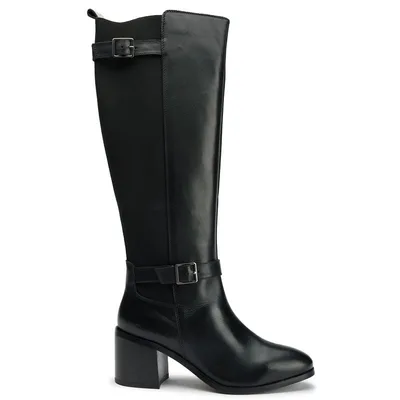 Sole Gotta elastische kniehohe Stiefel