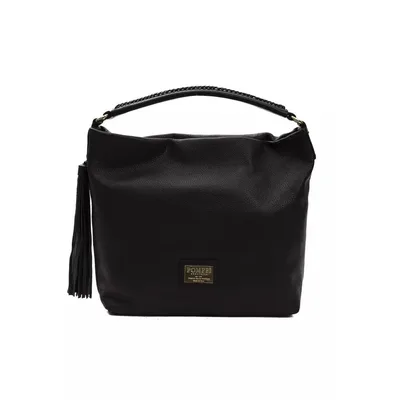 Schultertasche mit Quasten-Detail
