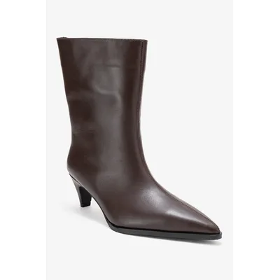 Aleo Leder Spitze Stiefel