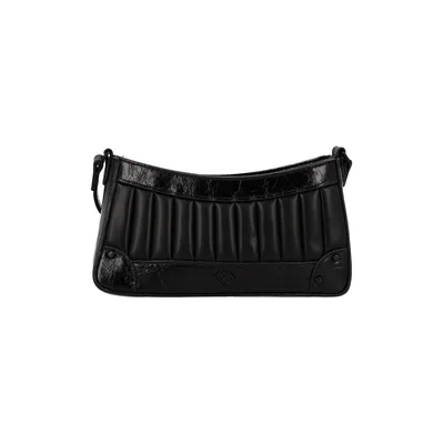 Mymo Handtasche Damen schwarz