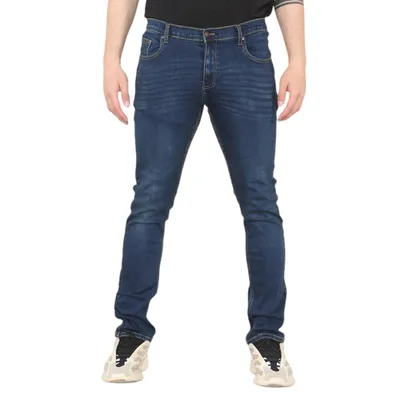 MYT Herren Skinny Fit Jeans Stretch Denim in Dunkelblau